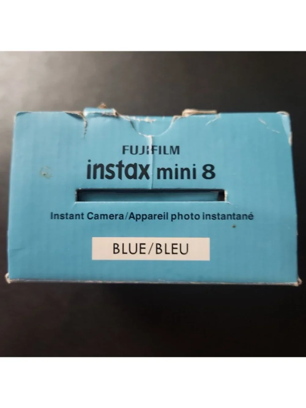 Fujifilm Instax Mini 8 Instant Print Camera With Box Baby Blue